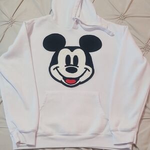 Disney White Mickey Mouse Hoodie